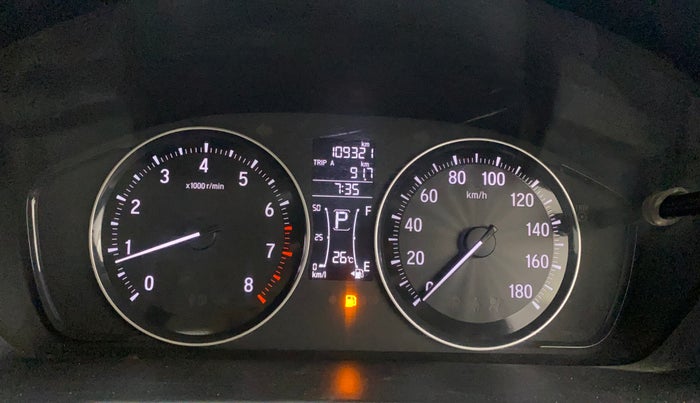 2019 Honda Amaze 1.2L I-VTEC VX CVT, Petrol, Automatic, 1,09,275 km, Odometer Image