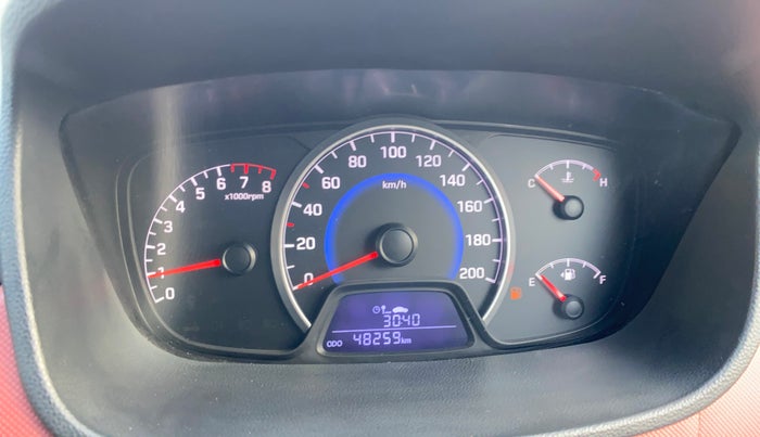 2016 Hyundai Grand i10 1.2 SPORTZ PRIME EDITION VTVT, Petrol, Manual, 48,239 km, Odometer Image