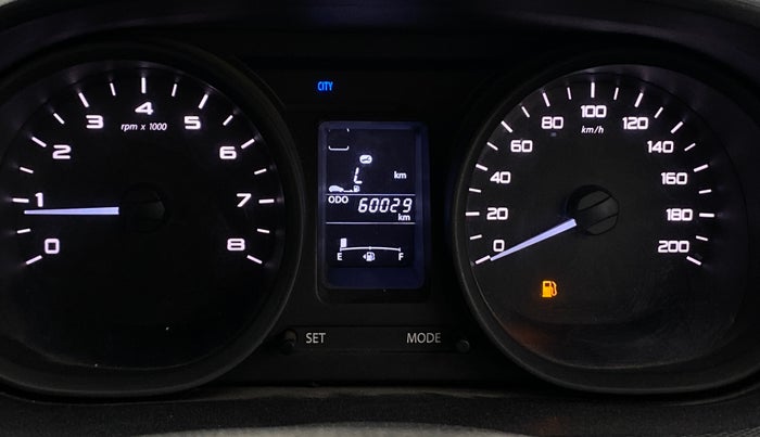 2017 Tata Tiago XT PETROL, Petrol, Manual, 60,025 km, Odometer Image