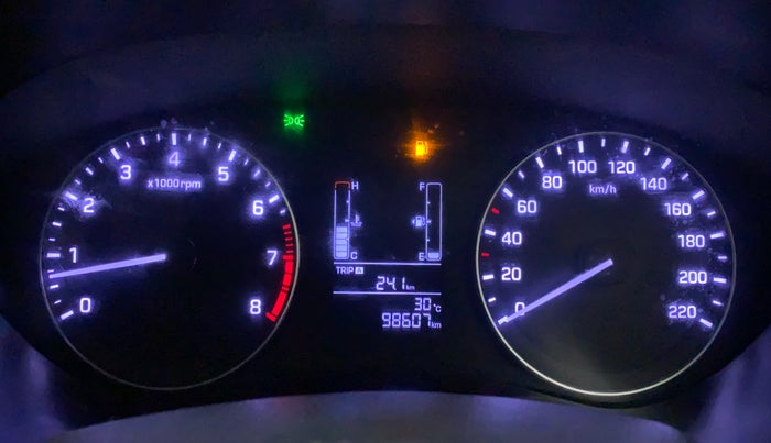 2016 Hyundai Elite i20 SPORTZ 1.2, Petrol, Manual, 98,855 km, Odometer Image