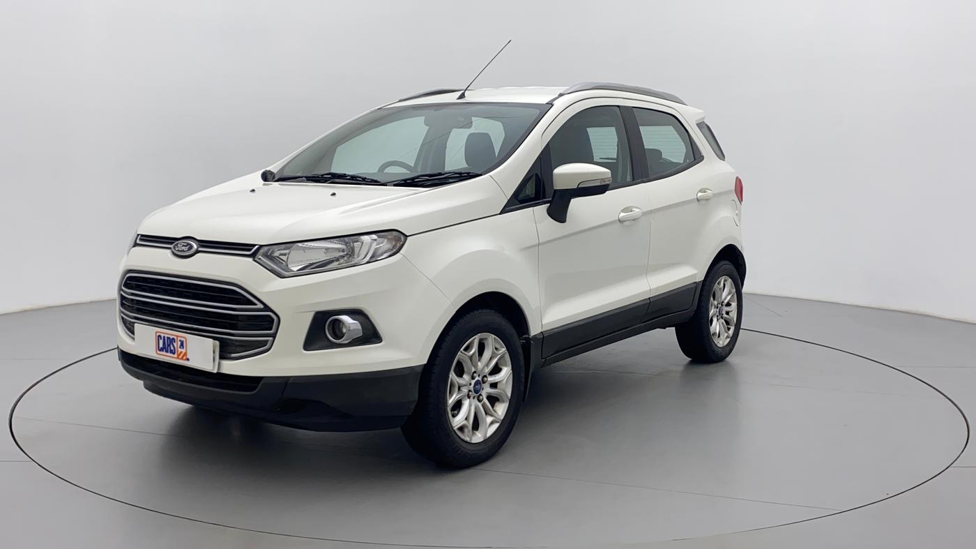 2014 Ford Ecosport TITANIUM 1.5L PETROL AT, Petrol, Automatic, 82,620 km, Left Front Diagonal