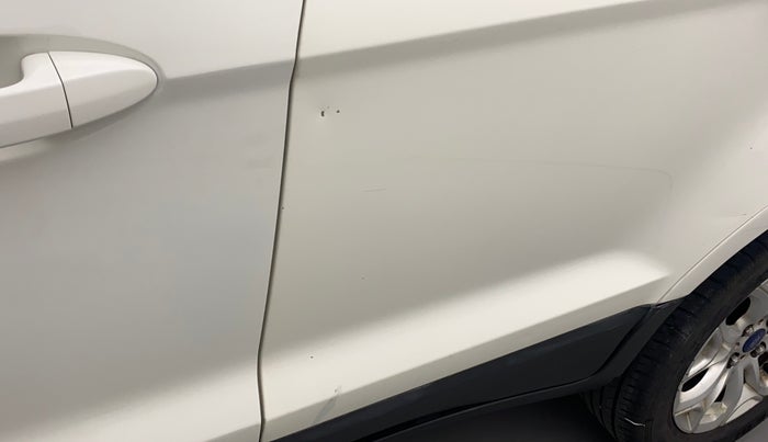 2014 Ford Ecosport TITANIUM 1.5L PETROL AT, Petrol, Automatic, 82,620 km, Rear left door - Minor scratches