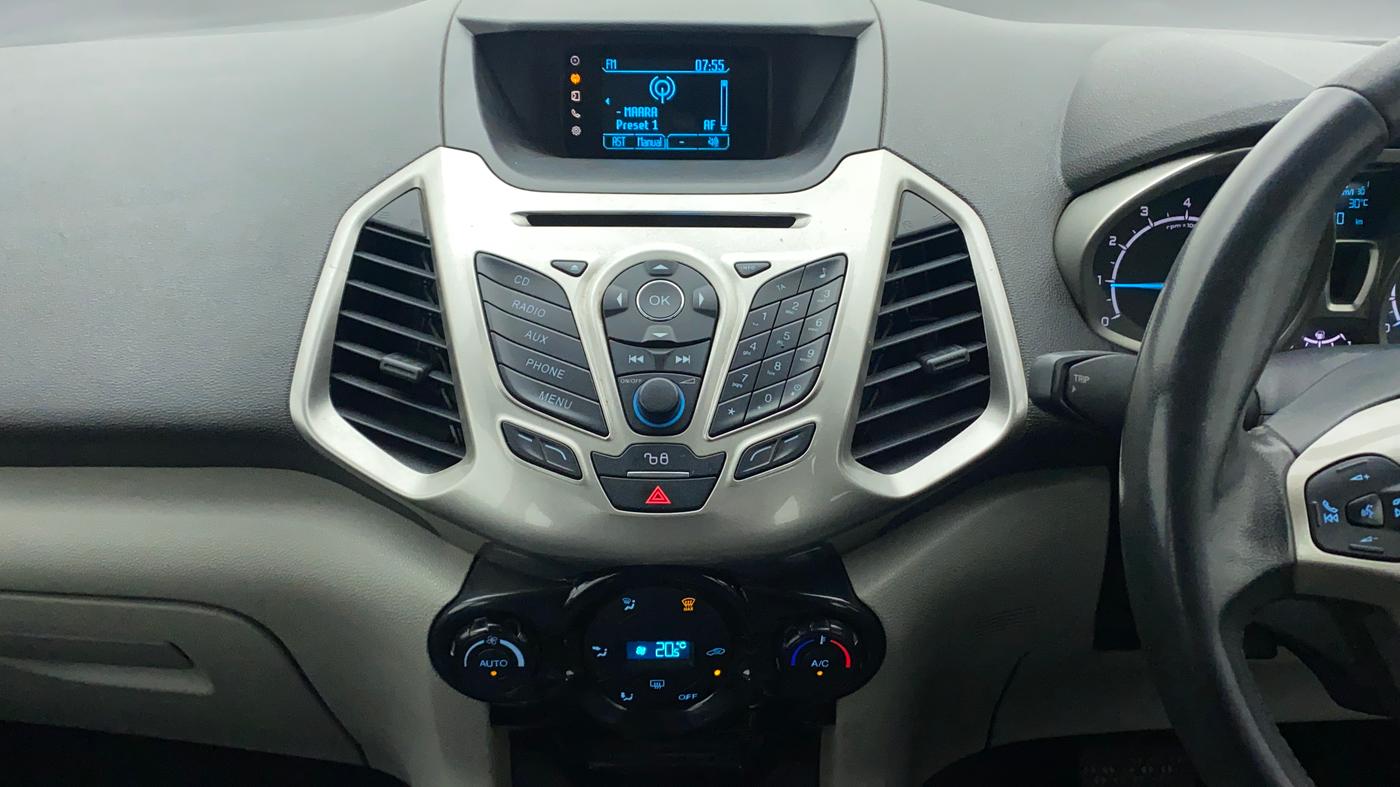 2014 Ford Ecosport TITANIUM 1.5L PETROL AT, Petrol, Automatic, 82,620 km, Air Conditioner