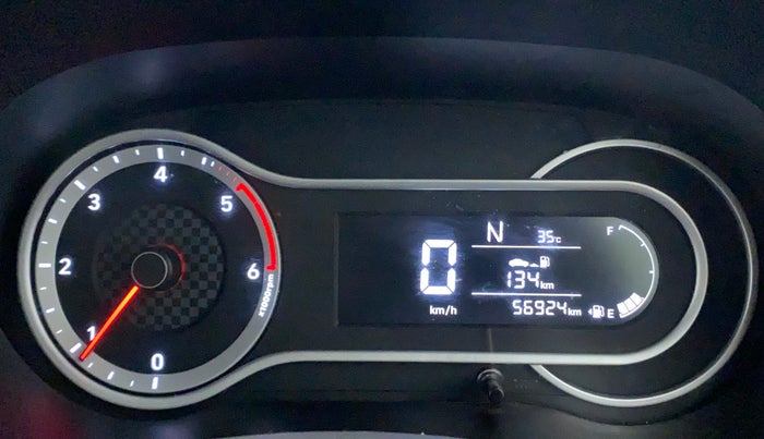 2019 Hyundai GRAND I10 NIOS SPORTZ U2 AMT 1.2 CRDI, Diesel, Automatic, 56,924 km, Odometer Image