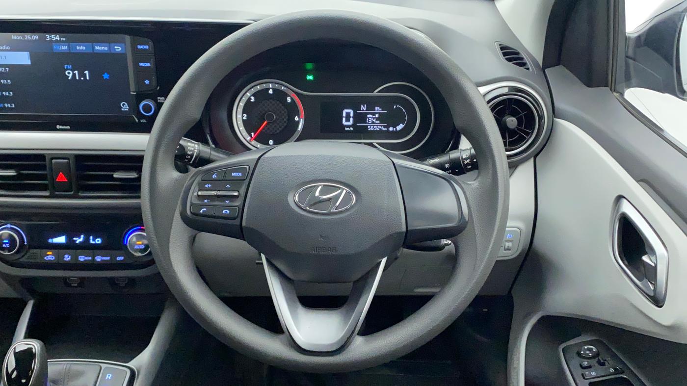 2019 Hyundai GRAND I10 NIOS SPORTZ U2 AMT 1.2 CRDI, Diesel, Automatic, 56,924 km, Steering Wheel Close Up