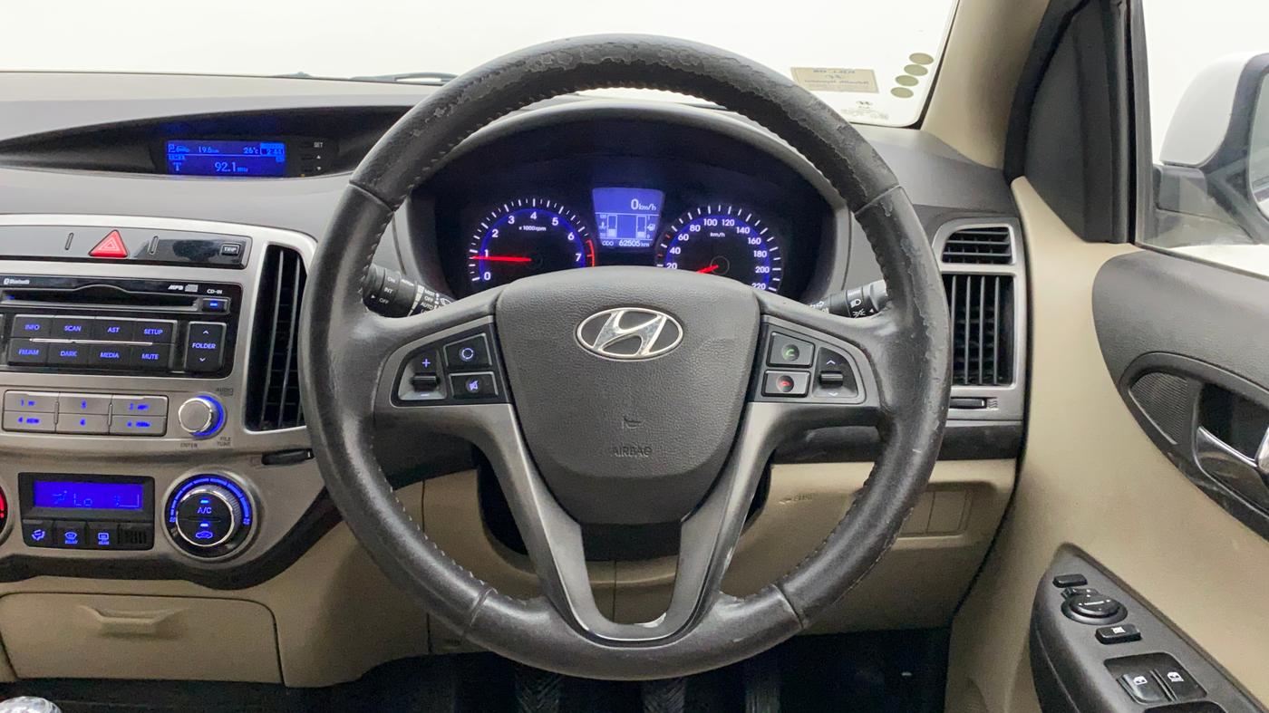 2012 Hyundai i20 ASTA 1.2, Petrol, Manual, 62,503 km, Steering Wheel Close Up