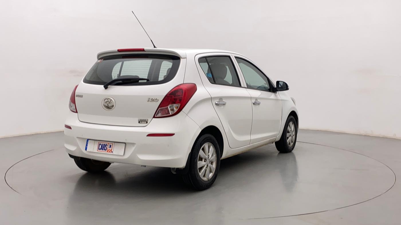 2012 Hyundai i20 ASTA 1.2, Petrol, Manual, 62,503 km, Right Back Diagonal