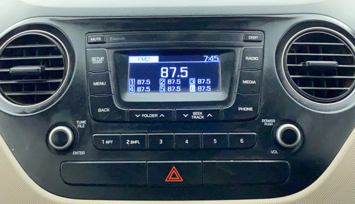 2018 Hyundai Grand i10 MAGNA 1.2 KAPPA VTVT, CNG, Manual, 82,686 km, Infotainment System