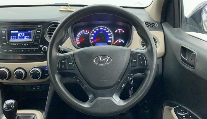 2018 Hyundai Grand i10 MAGNA 1.2 KAPPA VTVT, CNG, Manual, 82,686 km, Steering Wheel Close Up
