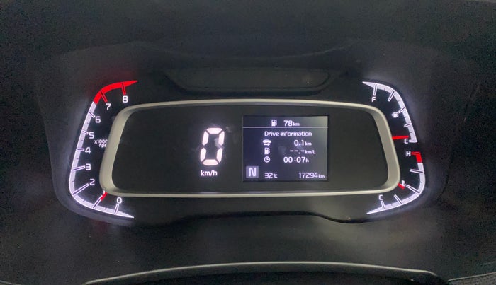 2020 KIA SONET HTX 1.0 IMT, Petrol, Manual, 17,258 km, Odometer Image