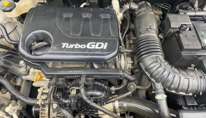 2020 KIA SONET HTX 1.0 IMT, Petrol, Manual, 17,258 km, Engine View