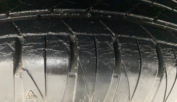 2020 KIA SONET HTX 1.0 IMT, Petrol, Manual, 17,258 km, Left Front Tyre Tread