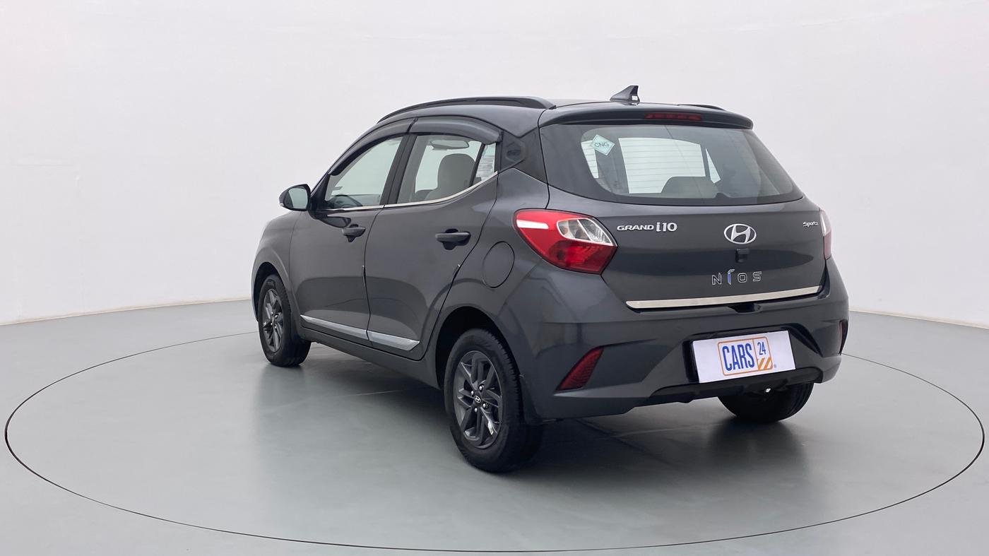2021 Hyundai GRAND I10 NIOS SPORTZ CNG MT, CNG, Manual, 12,295 km, Left Back Diagonal