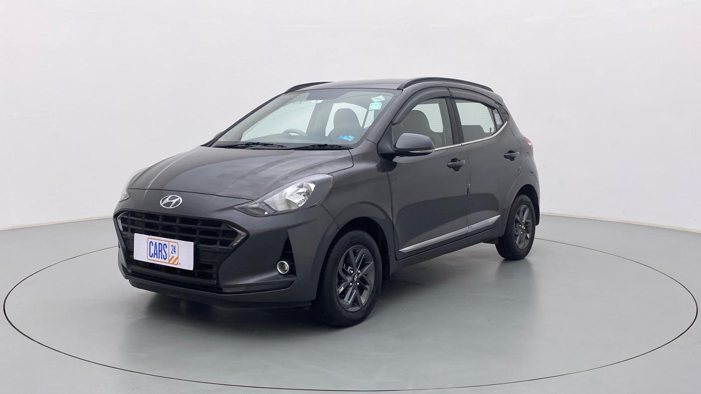2021 Hyundai GRAND I10 NIOS SPORTZ CNG MT, CNG, Manual, 12,295 km, Left Front Diagonal