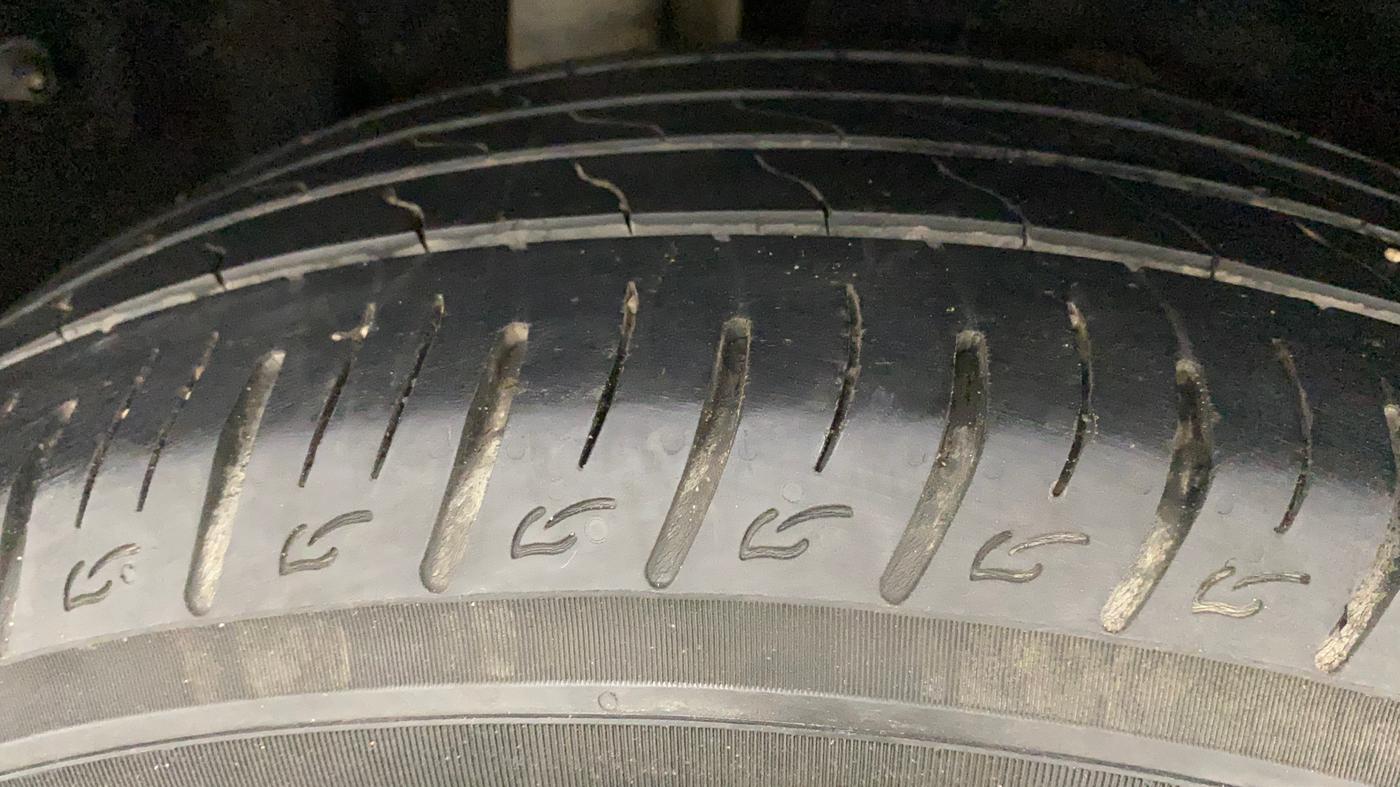 2020 Maruti Vitara Brezza ZXI AT SHVS, Petrol, Automatic, 55,214 km, Right Rear Tyre Tread