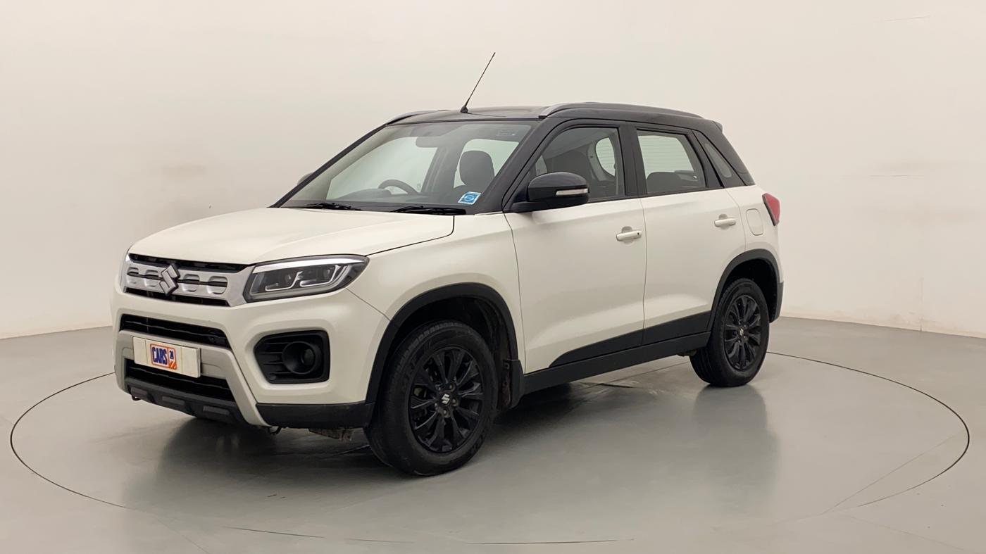 2020 Maruti Vitara Brezza ZXI AT SHVS, Petrol, Automatic, 55,214 km, Left Front Diagonal