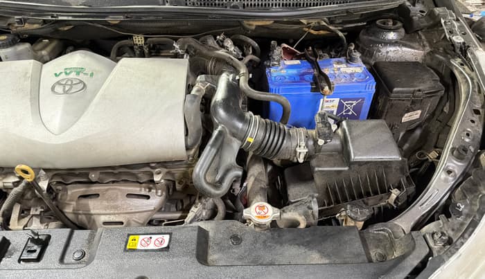 2018 Toyota YARIS G CVT, Petrol, Automatic, 98,910 km, Engine View - Left