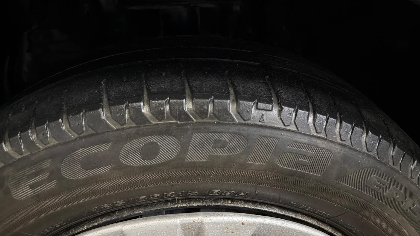 2018 Toyota YARIS G CVT, Petrol, Automatic, 98,910 km, Left Front Tyre Tread