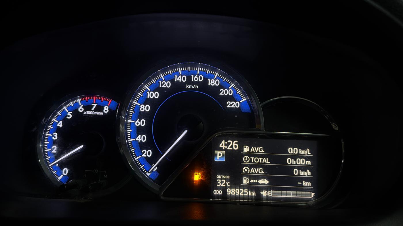 2018 Toyota YARIS G CVT, Petrol, Automatic, 98,910 km, Odometer Image