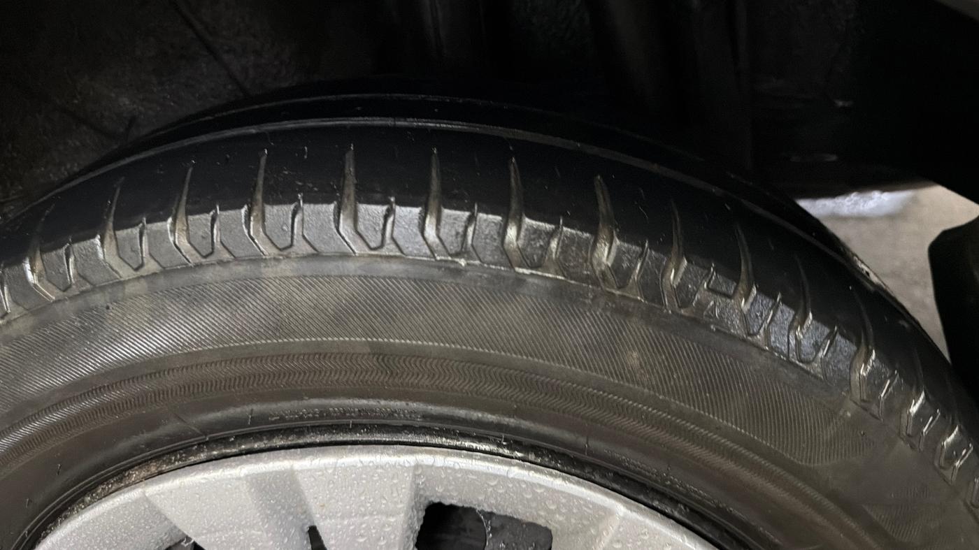 2018 Toyota YARIS G CVT, Petrol, Automatic, 98,910 km, Left Rear Tyre Tread