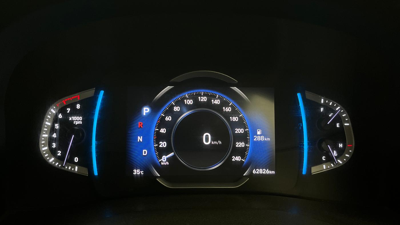 2020 Hyundai Creta SX (O) 1.4 TURBO DCT, Petrol, Automatic, 62,808 km, Odometer Image