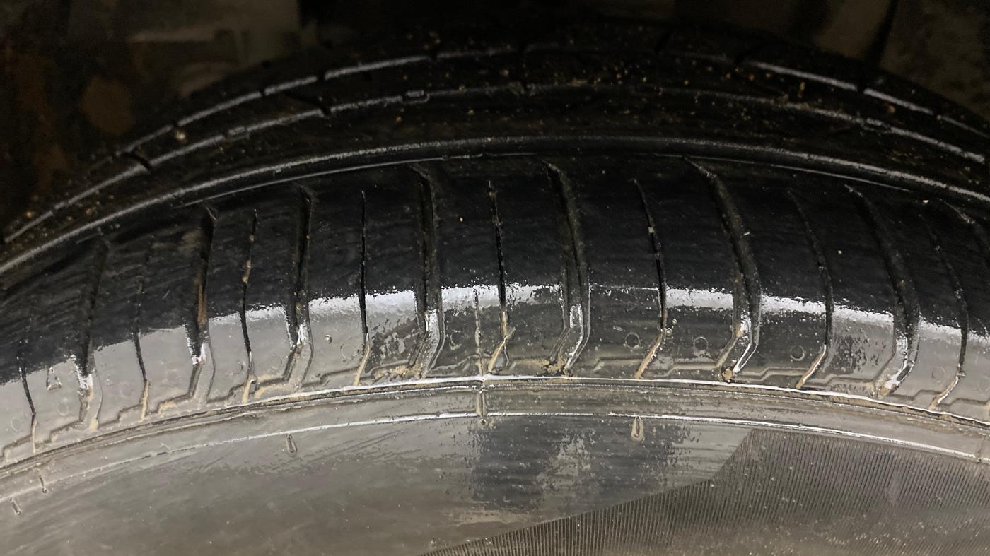 2018 Tata NEXON XZ PLUS PETROL, Petrol, Manual, 59,034 km, Left Front Tyre Tread