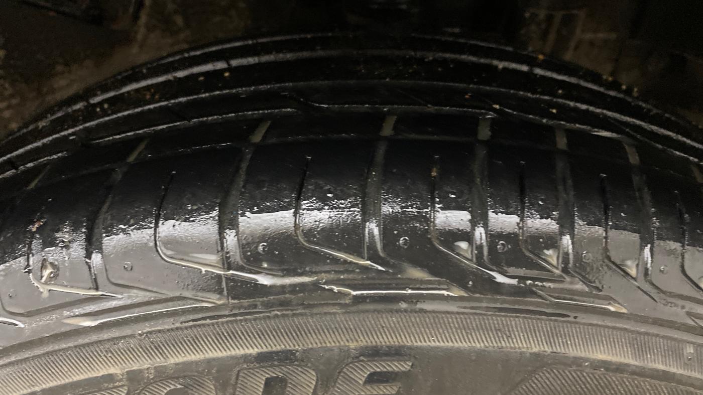 2018 Tata NEXON XZ PLUS PETROL, Petrol, Manual, 59,034 km, Left Rear Tyre Tread