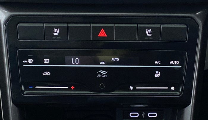 2021 Volkswagen TAIGUN TOPLINE 1.0 TSI MT, Petrol, Manual, 7,977 km, Automatic Climate Control