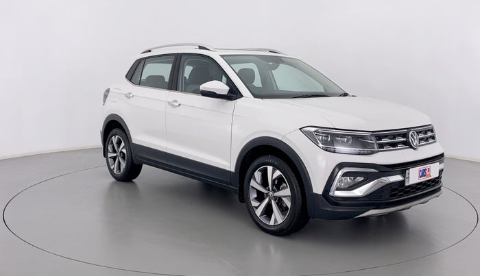 2021 Volkswagen TAIGUN TOPLINE 1.0 TSI MT, Petrol, Manual, 7,977 km, Right Front Diagonal