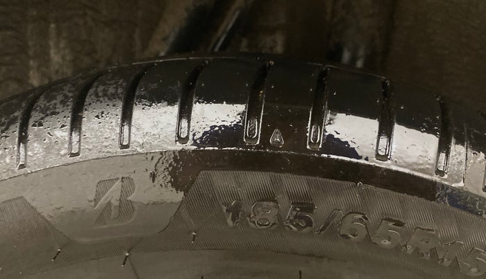 2014 Honda City 1.5L I-VTEC VX CVT, Petrol, Automatic, 1,27,988 km, Left Rear Tyre Tread