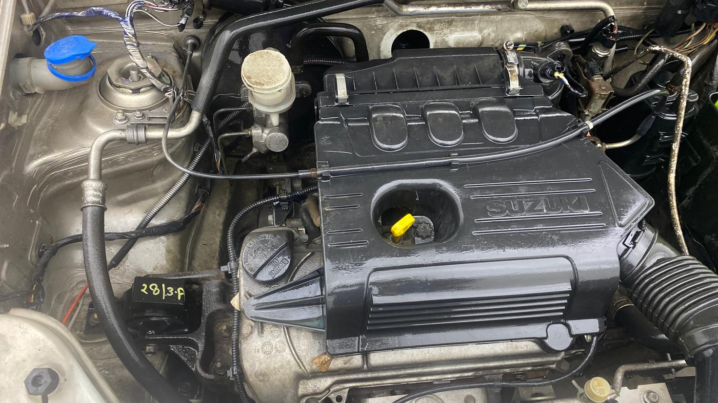 2014 Maruti Alto K10 VXI, Petrol, Manual, 96,256 km, Engine View - Right