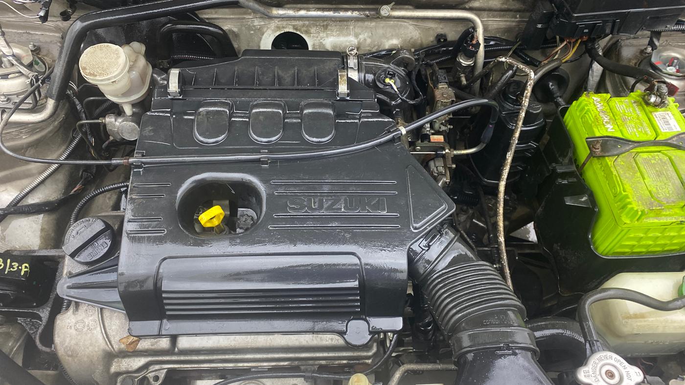 2014 Maruti Alto K10 VXI, Petrol, Manual, 96,256 km, Engine View