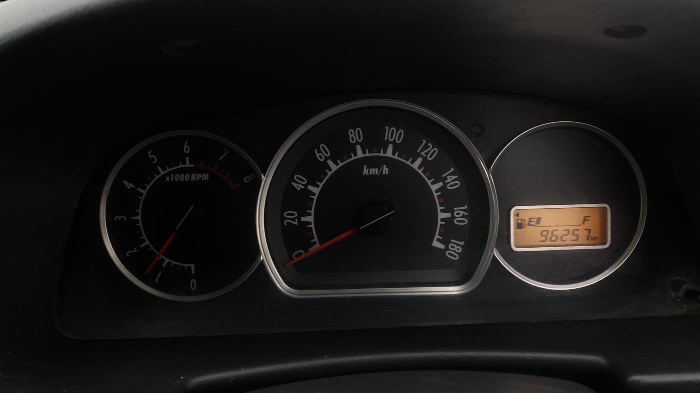 2014 Maruti Alto K10 VXI, Petrol, Manual, 96,256 km, Odometer Image