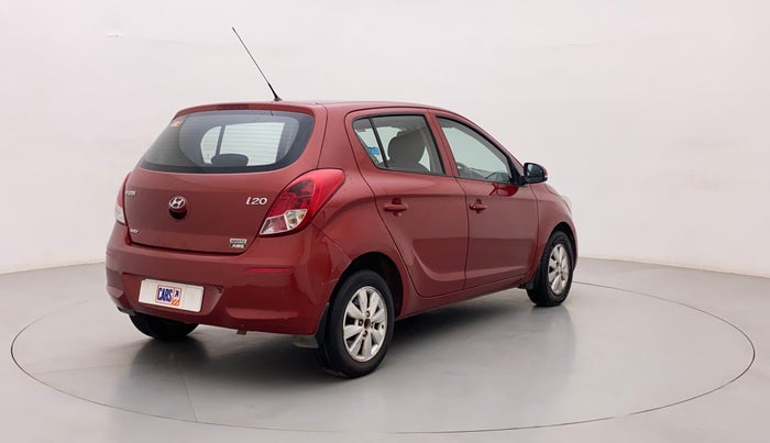 2013 Hyundai i20 SPORTZ 1.4 AT, Petrol, Automatic, 56,874 km, Right Back Diagonal
