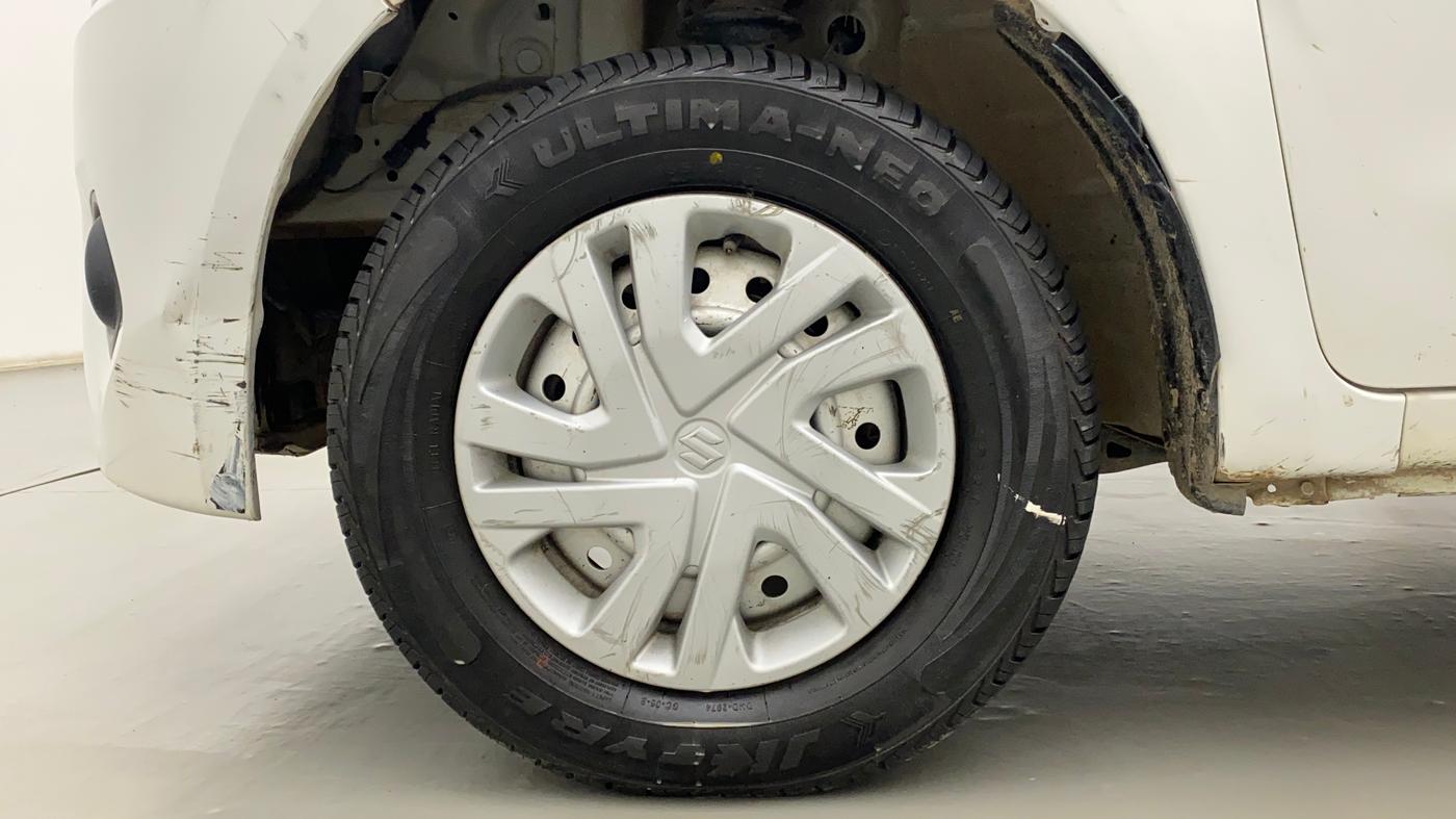 2019 Maruti New Wagon-R LXI CNG 1.0, CNG, Manual, 70,360 km, Left Front Wheel