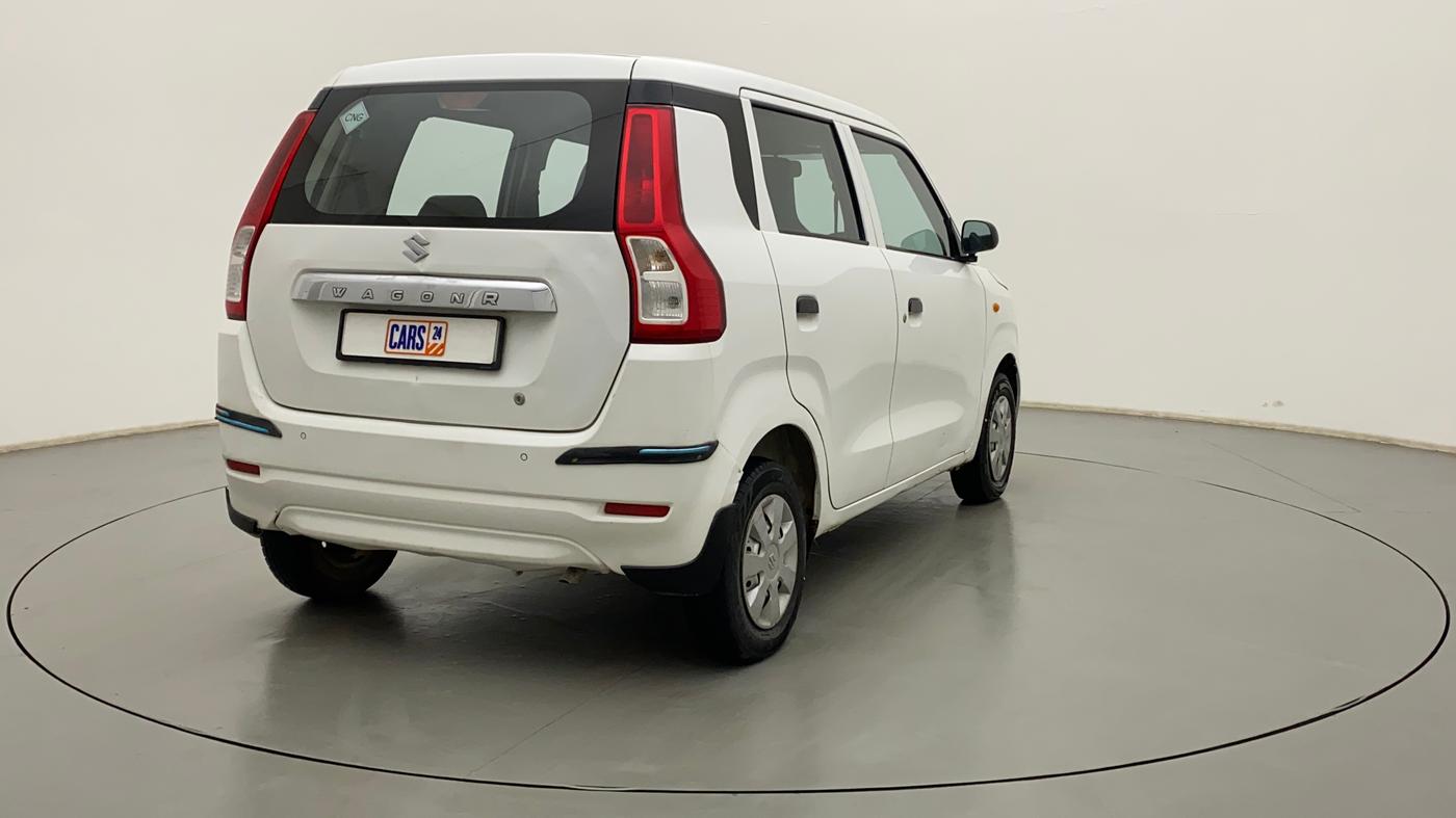 2019 Maruti New Wagon-R LXI CNG 1.0, CNG, Manual, 70,360 km, Right Back Diagonal