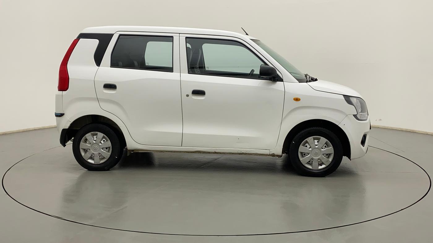 2019 Maruti New Wagon-R LXI CNG 1.0, CNG, Manual, 70,360 km, Right Side View