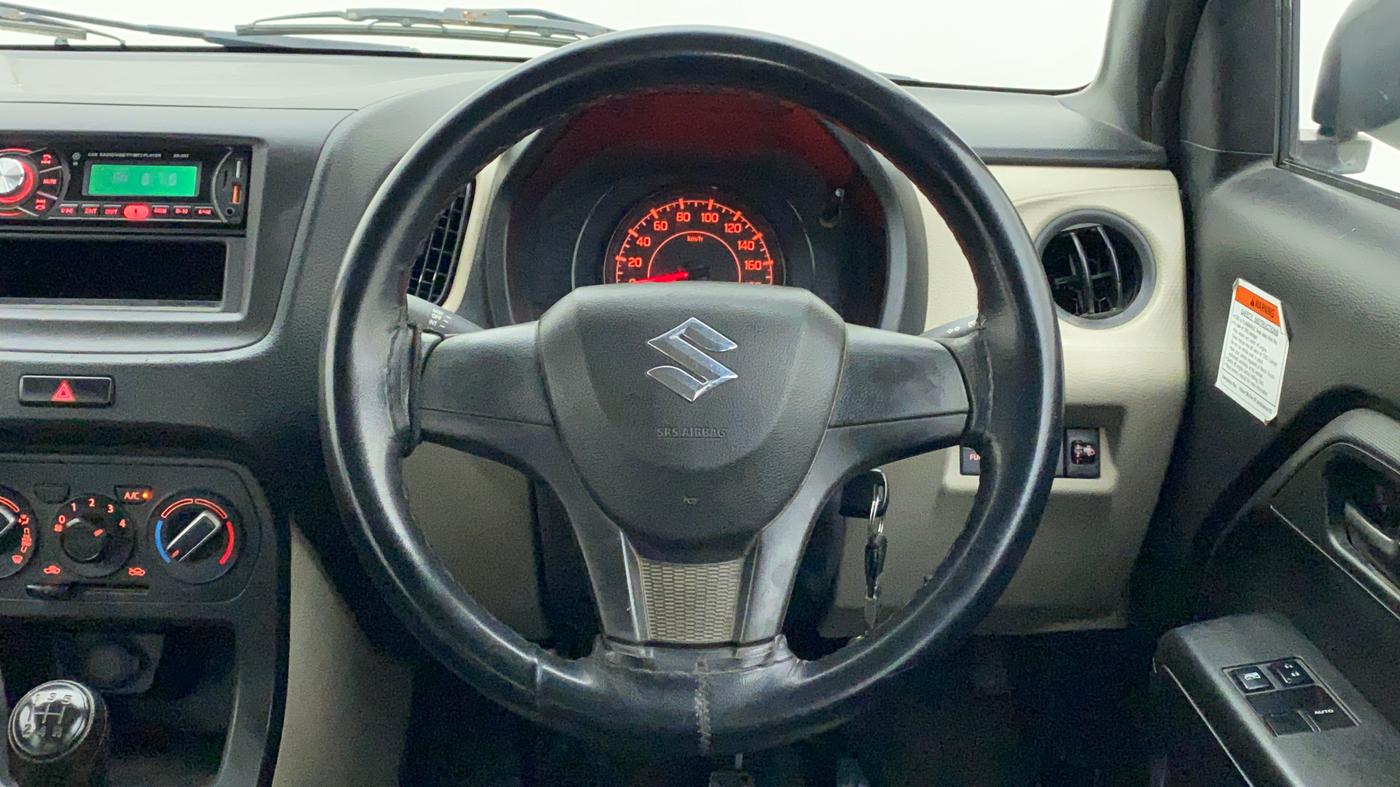 2019 Maruti New Wagon-R LXI CNG 1.0, CNG, Manual, 70,360 km, Steering Wheel Close Up