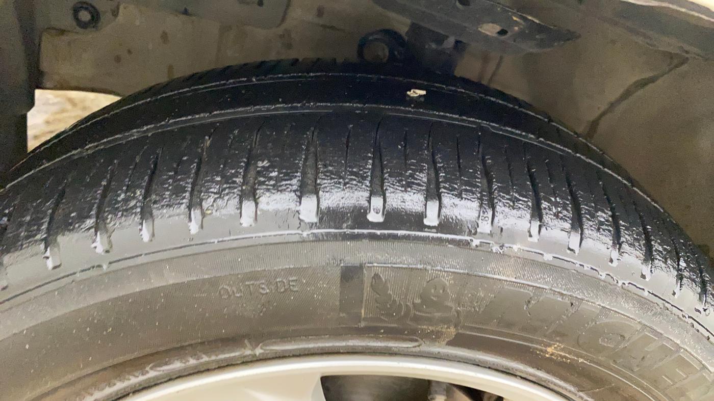 2013 Honda City 1.5L I-VTEC S MT, Petrol, Manual, 1,32,382 km, Left Front Tyre Tread