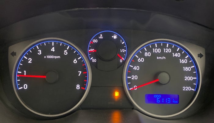 2013 Hyundai i20 MAGNA (O) 1.2, Petrol, Manual, 61,452 km, Odometer Image