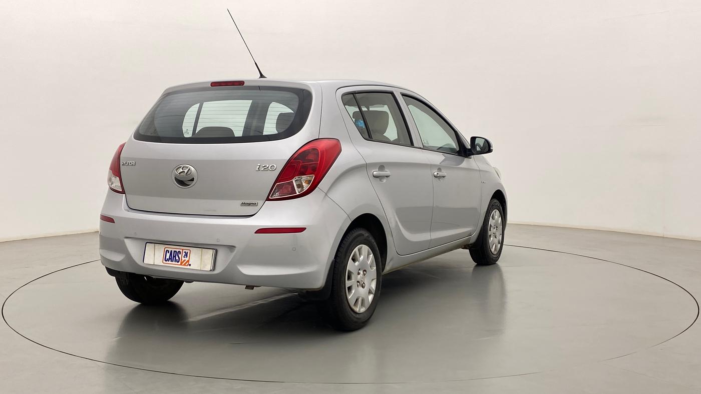 2013 Hyundai i20 MAGNA (O) 1.2, Petrol, Manual, 61,452 km, Right Back Diagonal
