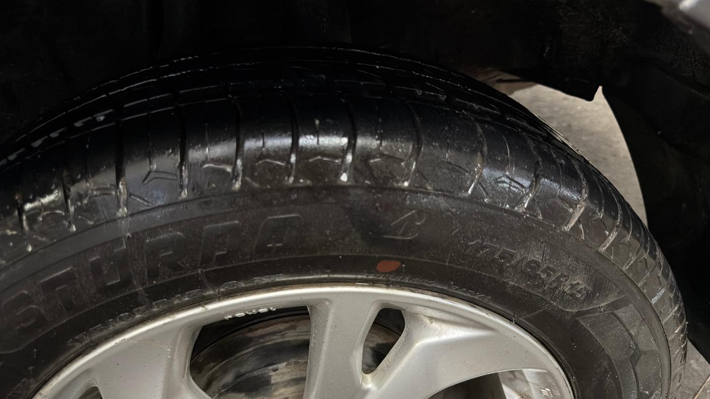 2019 Honda Amaze 1.2L I-VTEC VX CVT, Petrol, Automatic, 70,873 km, Left Rear Tyre Tread