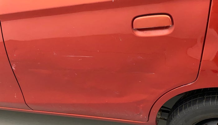 2012 Maruti Alto 800 LXI O, Petrol, Manual, 52,726 km, Rear left door - Minor scratches