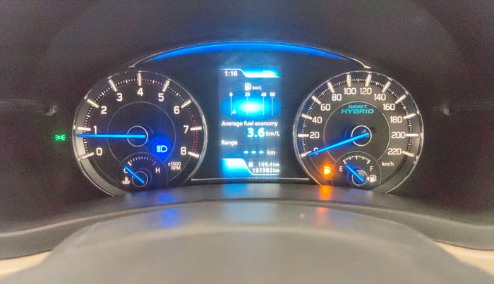 2018 Maruti Ciaz DELTA 1.5 SHVS MT PETROL, Petrol, Manual, 1,07,379 km, Odometer Image