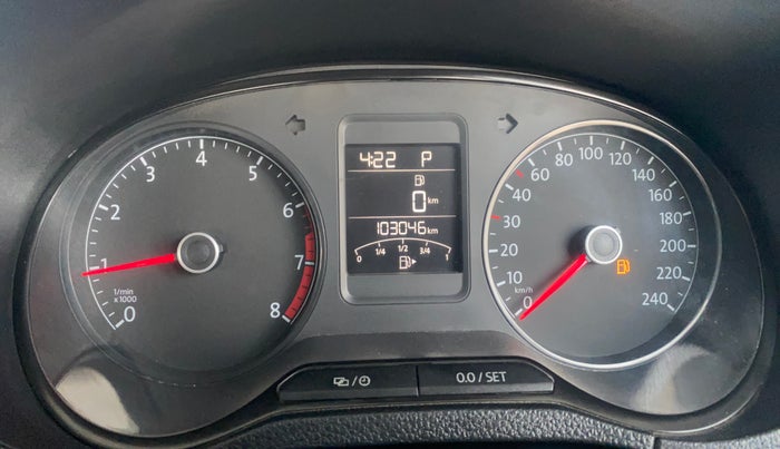 2019 Volkswagen Polo GT TSI AT, Petrol, Automatic, 1,03,074 km, Odometer Image
