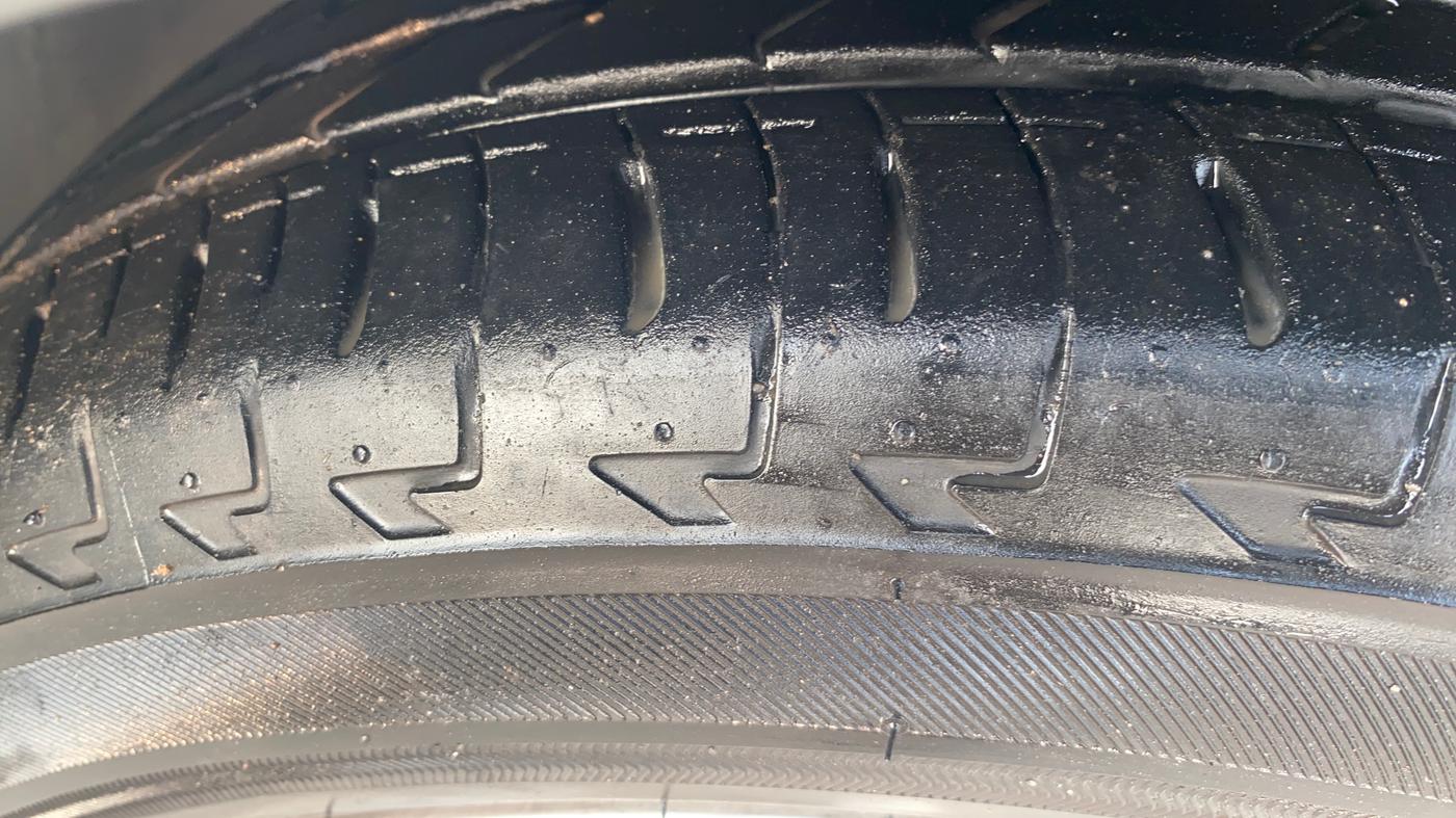 2019 Volkswagen Polo GT TSI AT, Petrol, Automatic, 1,02,869 km, Left Front Tyre Tread
