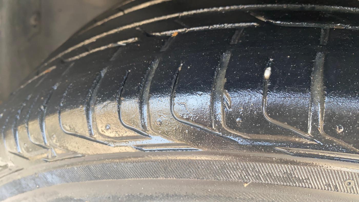 2019 Volkswagen Polo GT TSI AT, Petrol, Automatic, 1,02,869 km, Right Rear Tyre Tread