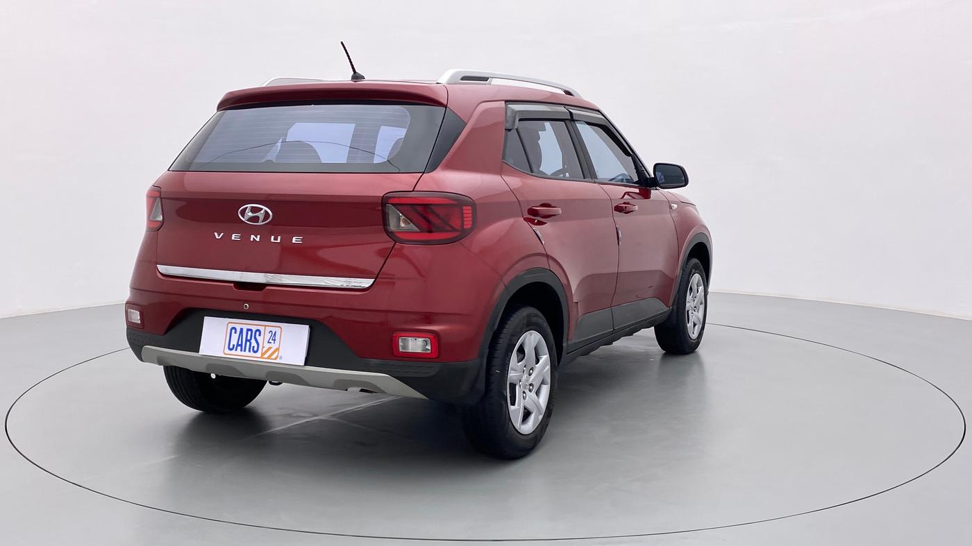 2019 Hyundai VENUE S MT 1.2 KAPPA, Petrol, Manual, 16,759 km, Right Back Diagonal