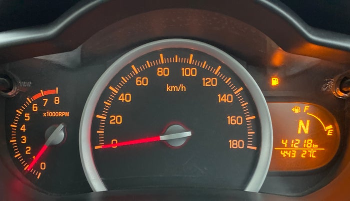 2015 Maruti Celerio VXI AGS, CNG, Automatic, 41,585 km, Odometer Image