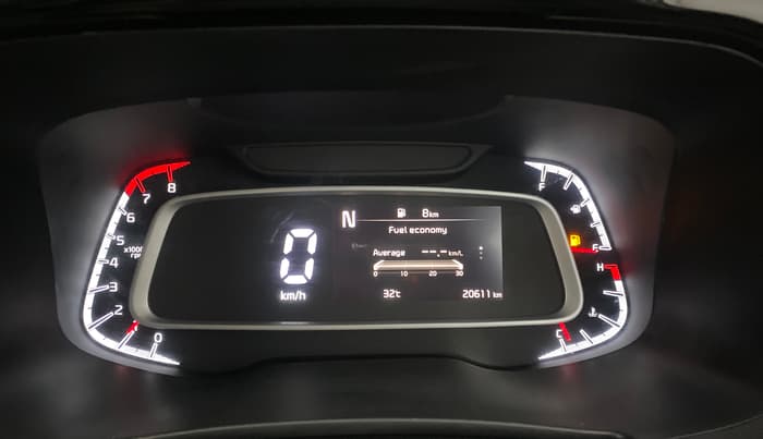 2022 KIA SONET HTX 1.0 IMT, Petrol, Manual, 20,611 km, Odometer Image
